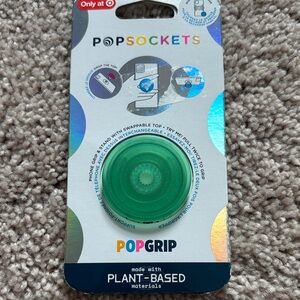PopSocket PopGrip Phone Grip in Green Swappable Top